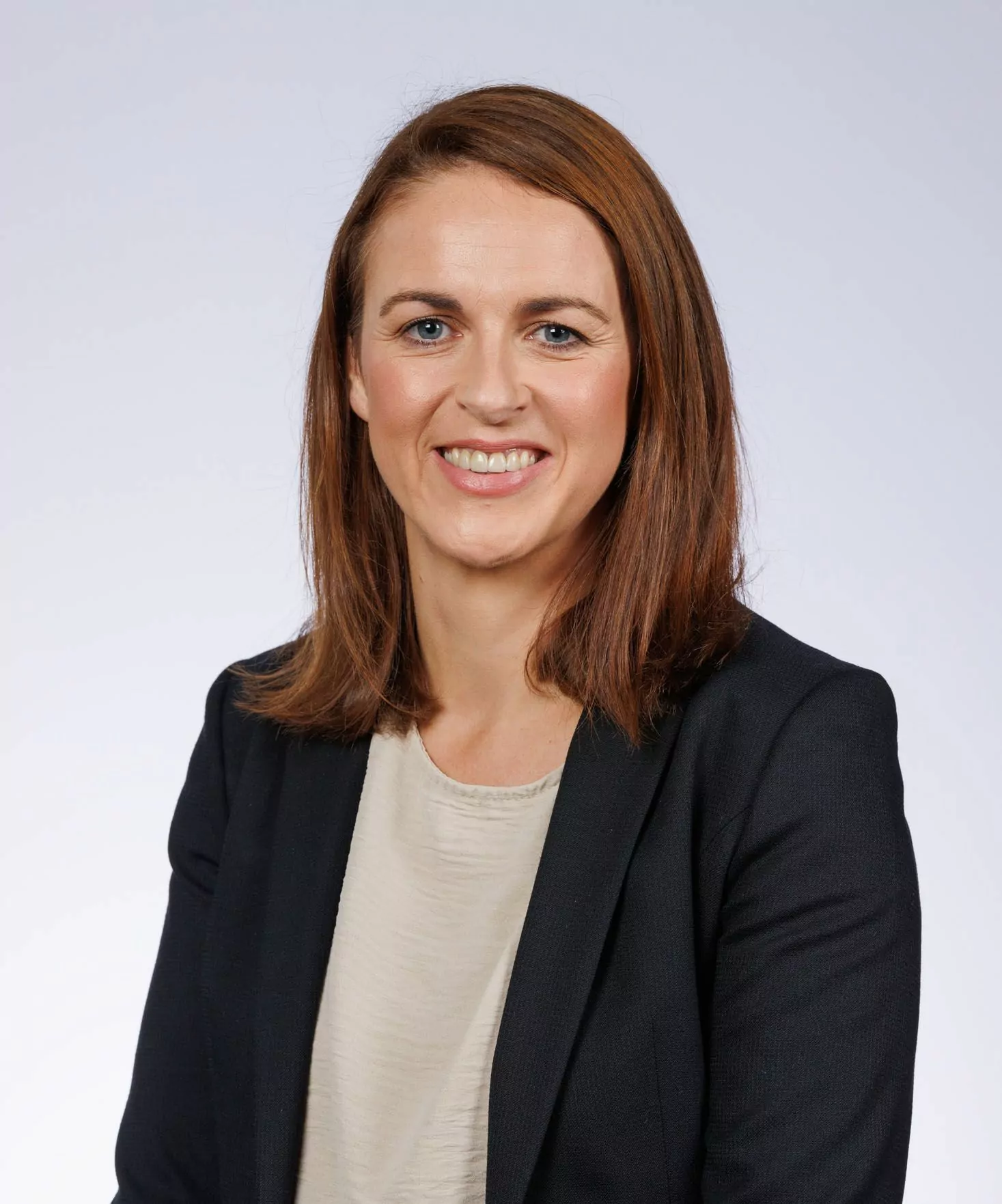 Studio portrait of executive head of King's InterHigh, Catriona Olsen