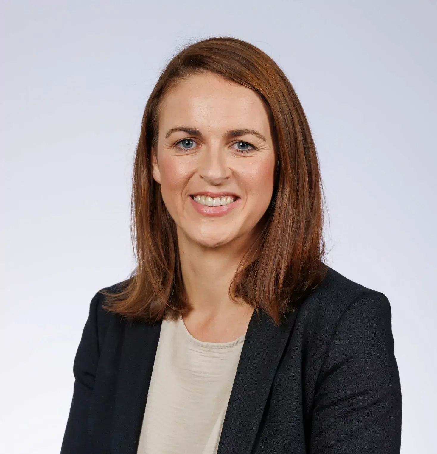 Studio portrait of executive head of King's InterHigh, Catriona Olsen